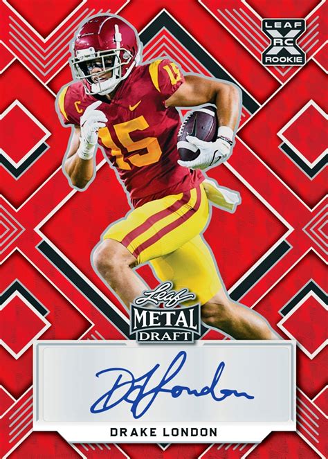 leaf metal draft football checklist